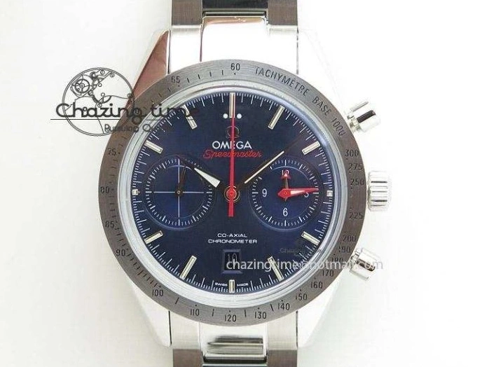 0505 Planet Ocean “Pyeongchang 2018” 43.5mm SS OMF 1:1 Best Edition Blue Dial On Nylon Strap A Soft 8082